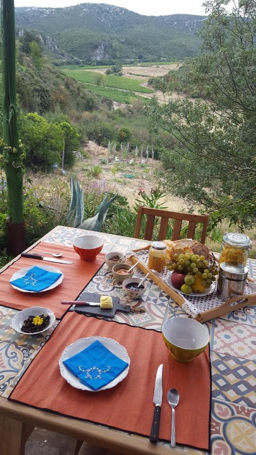 La Loubiere, Ancienne Bergerie En Pleine Garrigue Bed & Breakfast Fraisse-des-Corbieres ภายนอก รูปภาพ